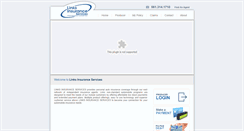 Desktop Screenshot of linksinsuranceservices.com